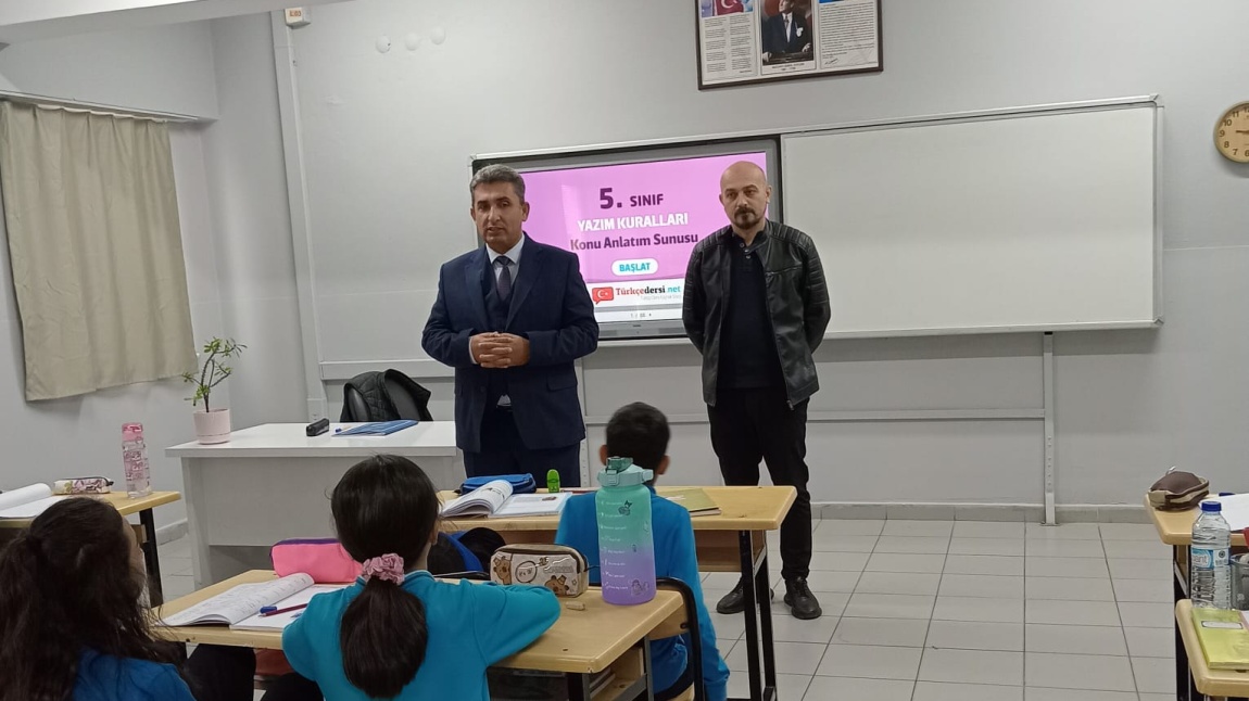 İlçe Milli Eğitim Müdürümüzün Okulumuza Ziyareti